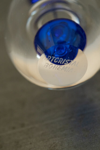 Bohemian crystal egg