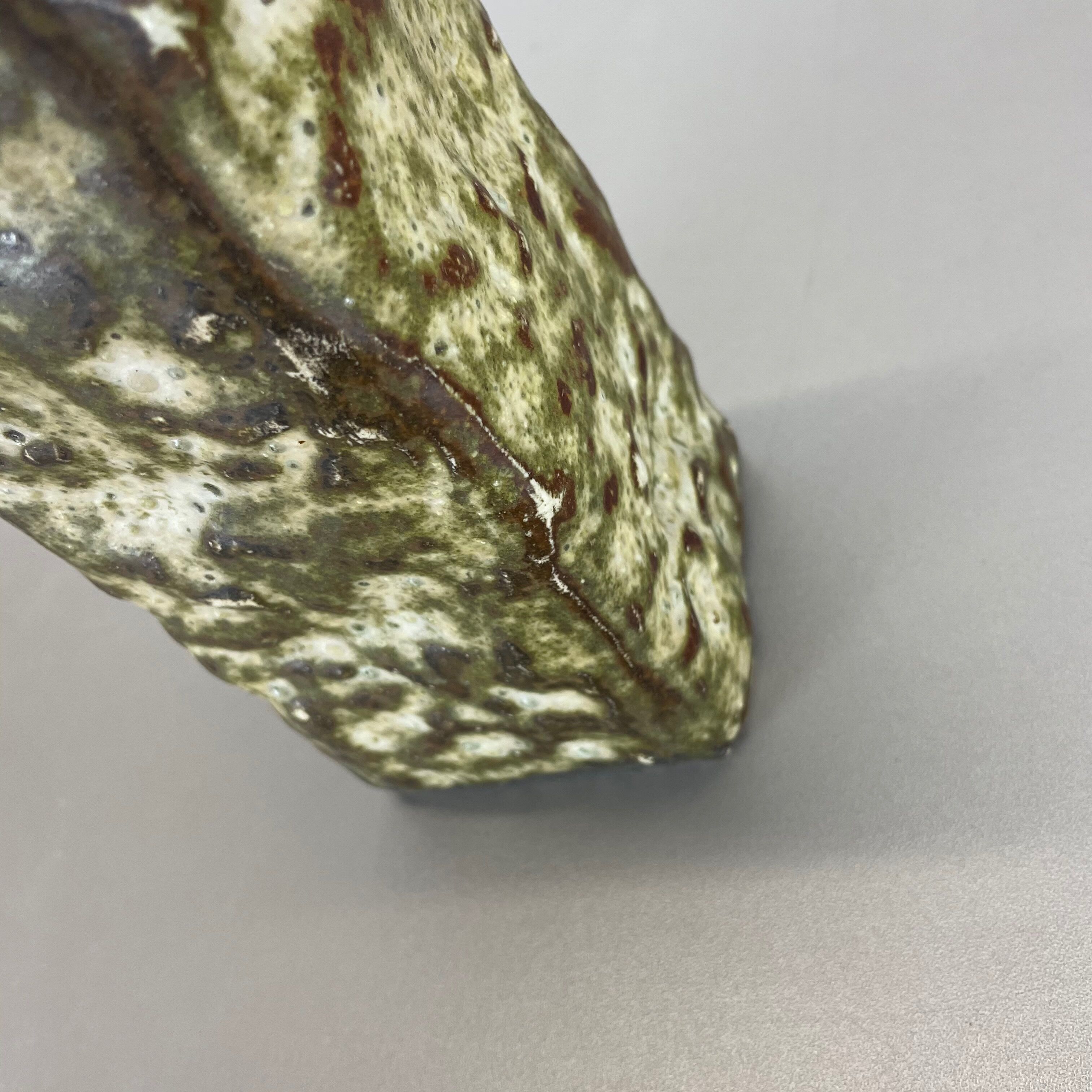 Original 1960 Ceramic Studio Pottery Vase by Piet Knepper for Mobach Netherlands