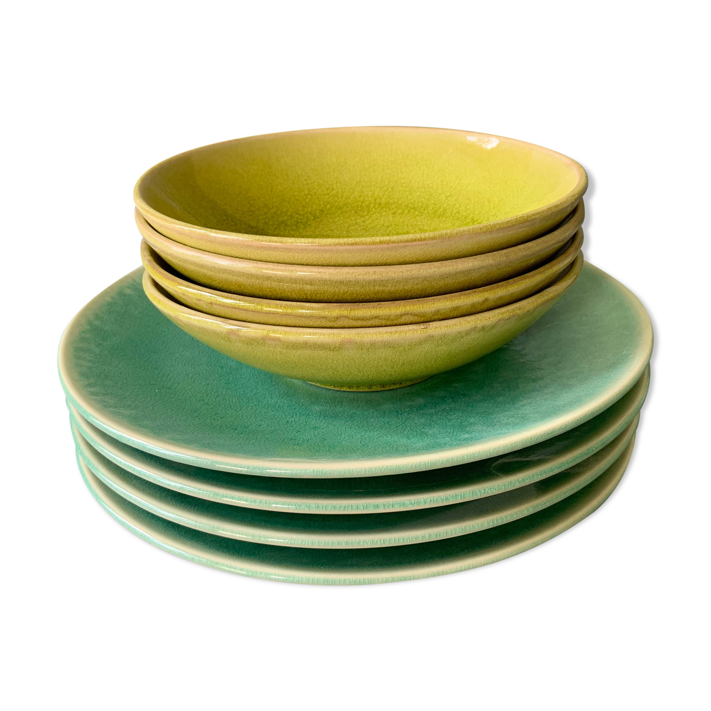 8 Jars Tourron plates