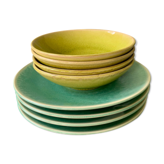 8 Jars Tourron plates