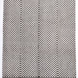 9x10 Checkered Brown White Moroccan Rug, 268x298Cm