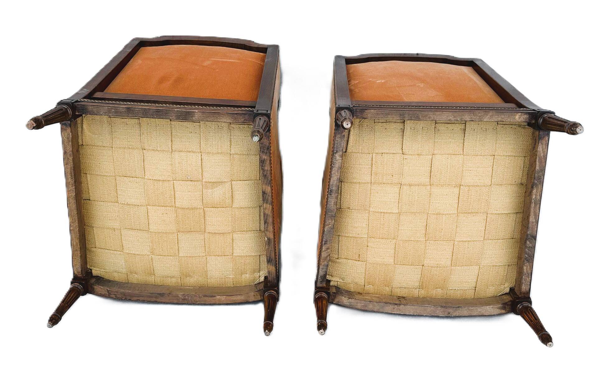 Paire de Fauteuils Bergère