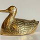 Canard en laiton vintage