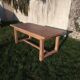 Solid oak farmhouse table
