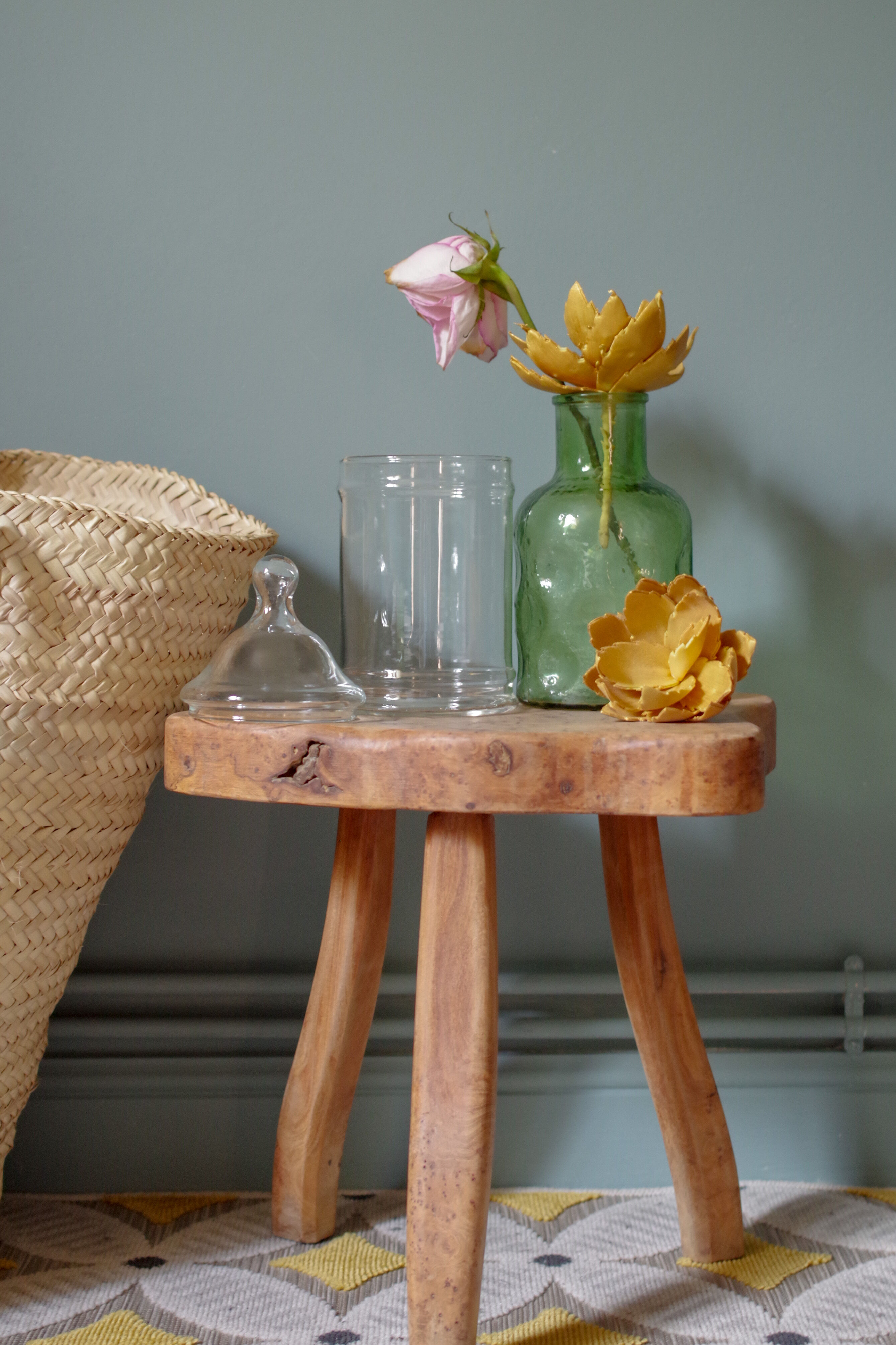 Antique pharmacy bottle-vintage Herbalism
