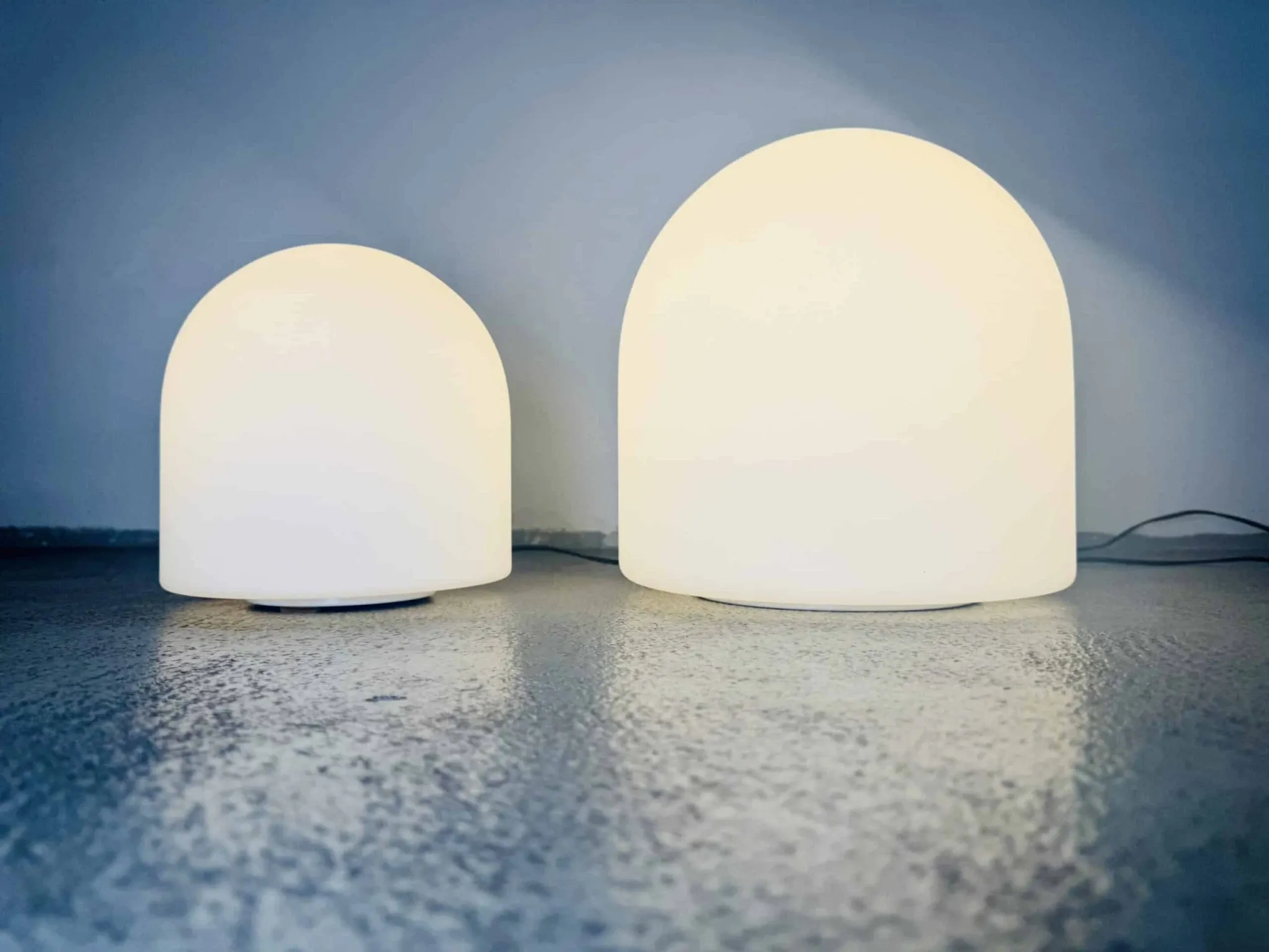 A-252 'Mini' And 'Maxi' Table Lamp By Aldo Van Den Nieuwelaar For Artimeta Soest, The Netherlands, 1972