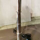 Nickel silver palm lamp