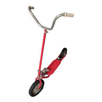 Red scooter