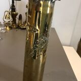 Vase obus gravé