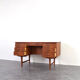 Mid-Century Modern Danish Teak Executive Desk, 1960s