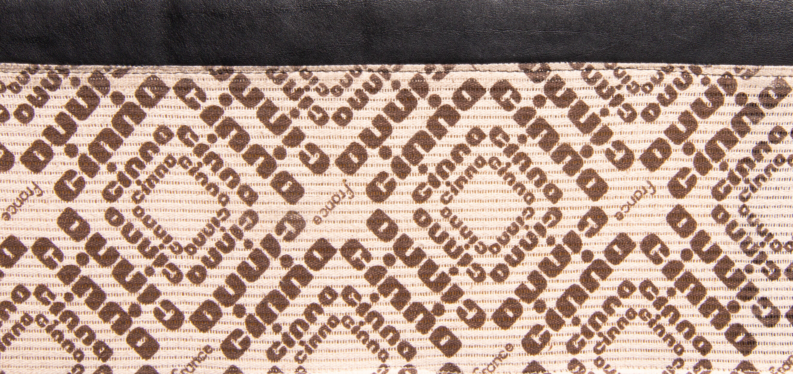 Armchair and Ottoman Cinna model Plumy made for Ligne Roset