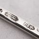 Rare set of 6 silver teaspoons, 18th century, Besançon, Gounot, Uniplat