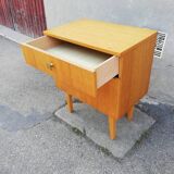 Vintage bedside 1 drawer 1 valve