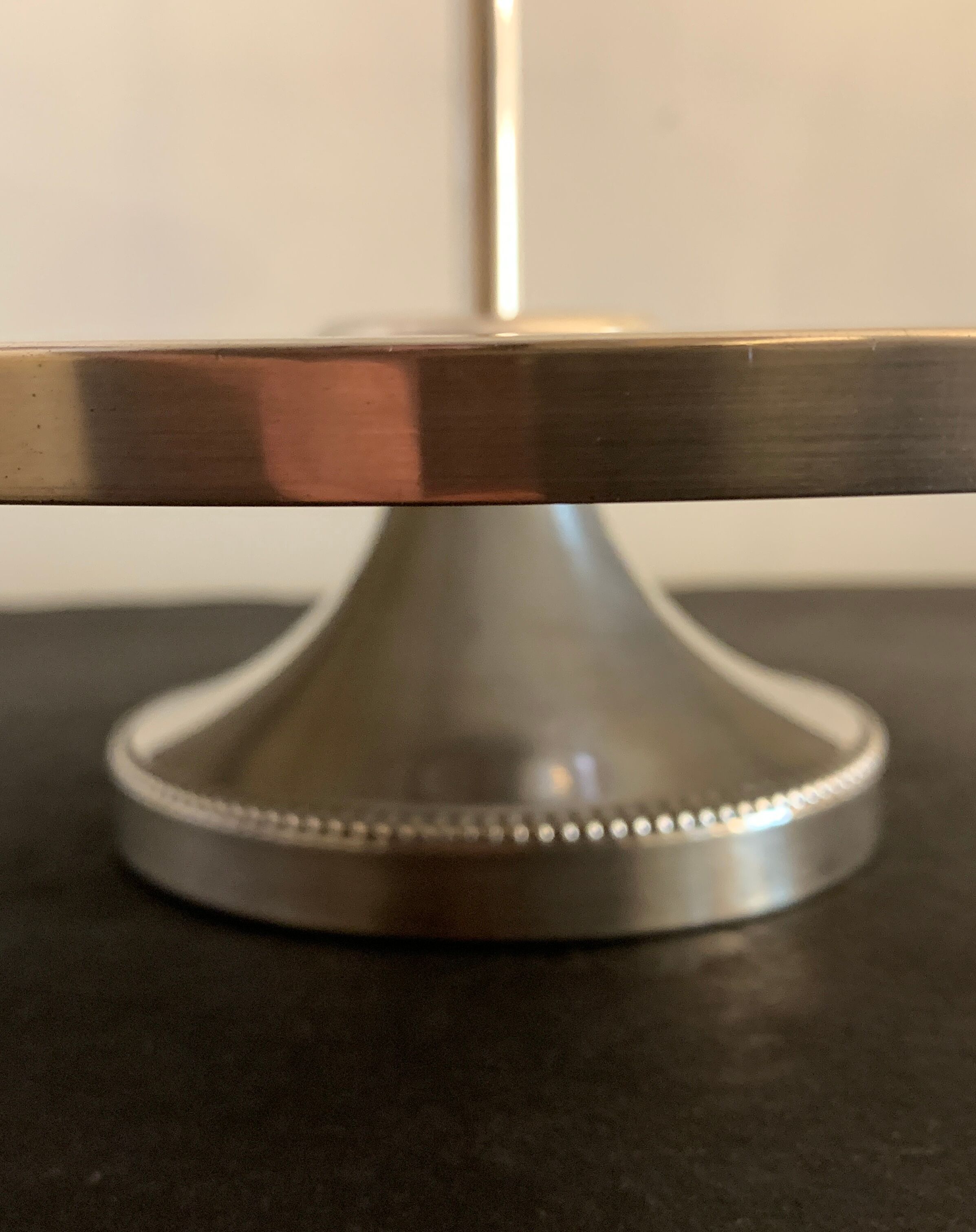 Cheese platter or cutlery in marble and silver metal