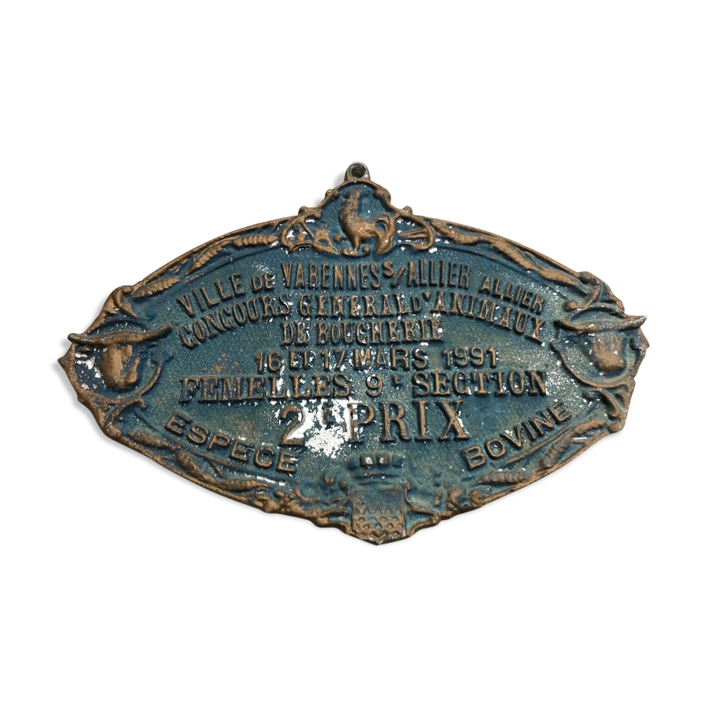 Plate competition agricultural varennes-sur-allier