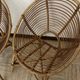 Vintage rattan shell chairs