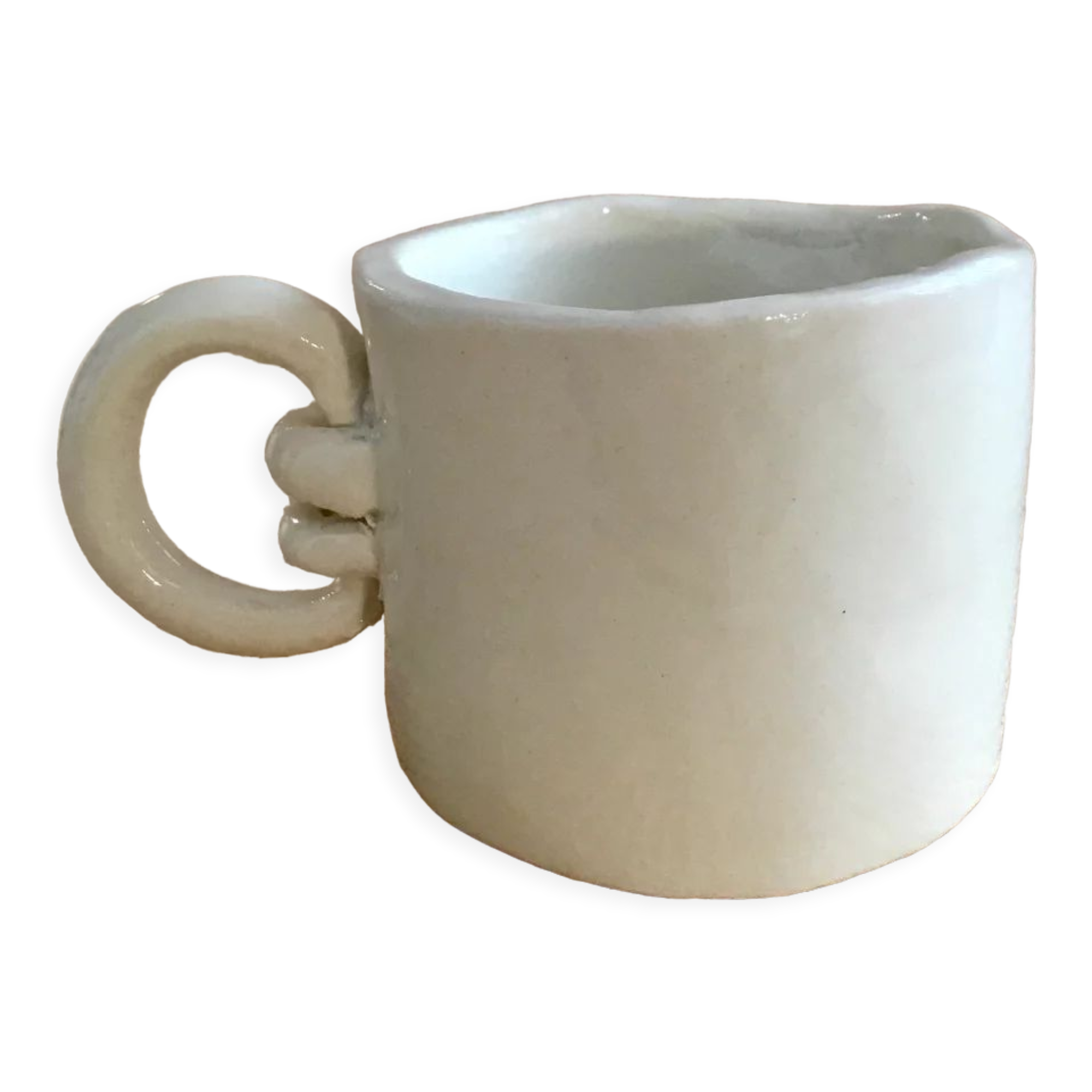 Handmade ceramic cup