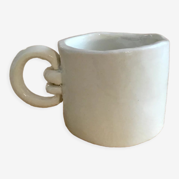 Handmade ceramic cup