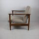 GFM-142 armchair, design by Edmund Homa from the 70s, beige boucle - 2 pieces available