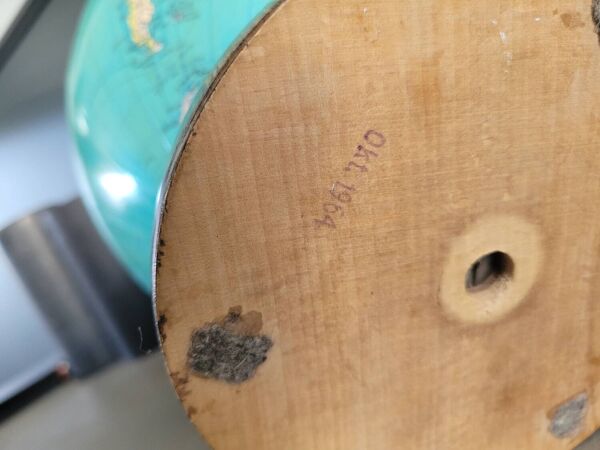 Globe terrestre Colomb, Columbus Verlag Paul Oestergaard KG