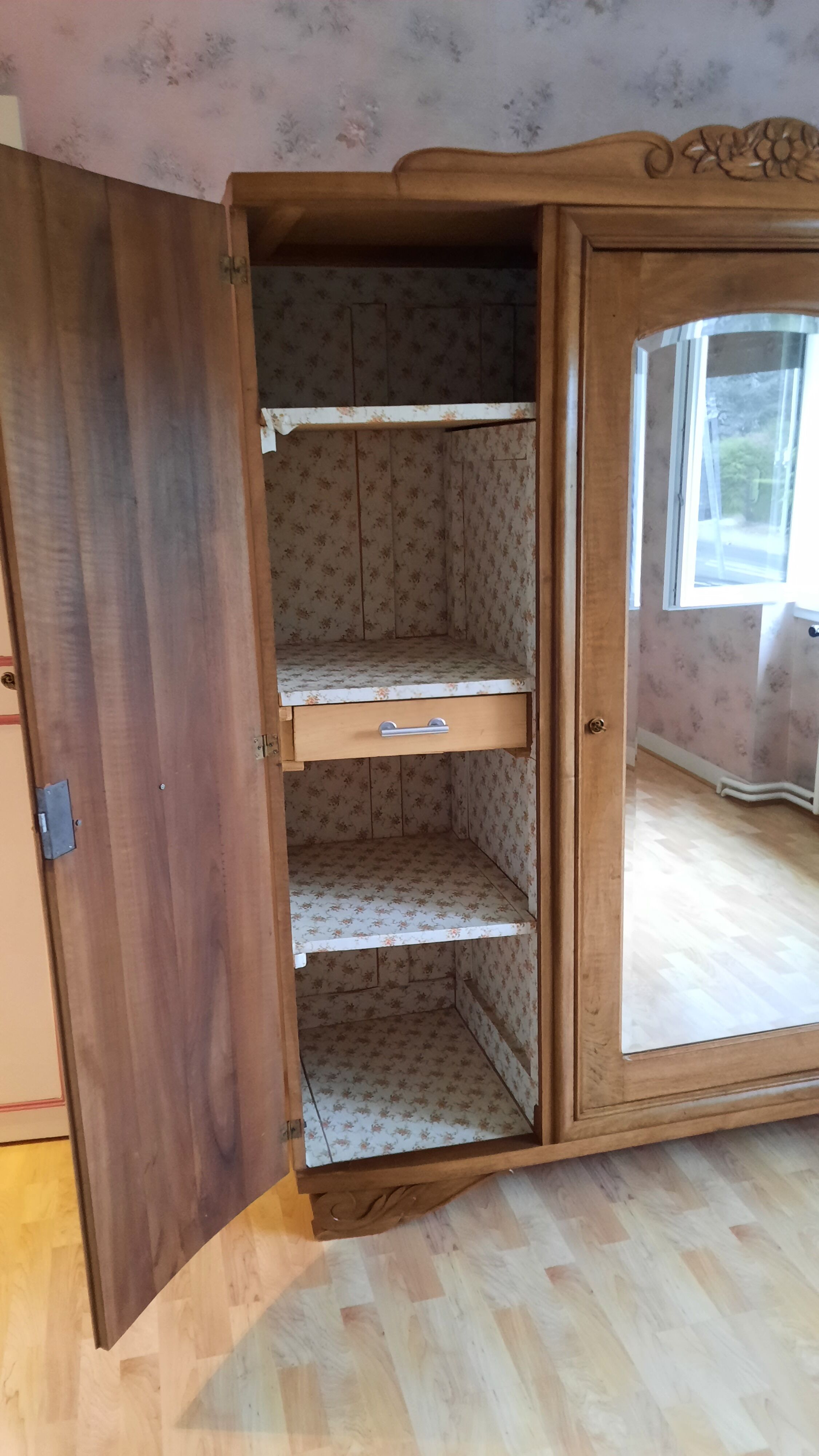 Art Deco style wardrobe