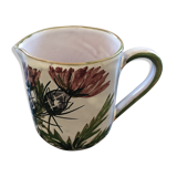 Pitcher hand painted décor