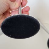 Paire de chandeliers bougeoirs vintage en métal