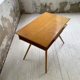 Vintage oak compass desk