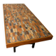 stoneware dining table, 1970