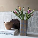 Check, Stripe & Gingham Large Square Vases