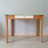 Solid oak farmhouse table 30/40s