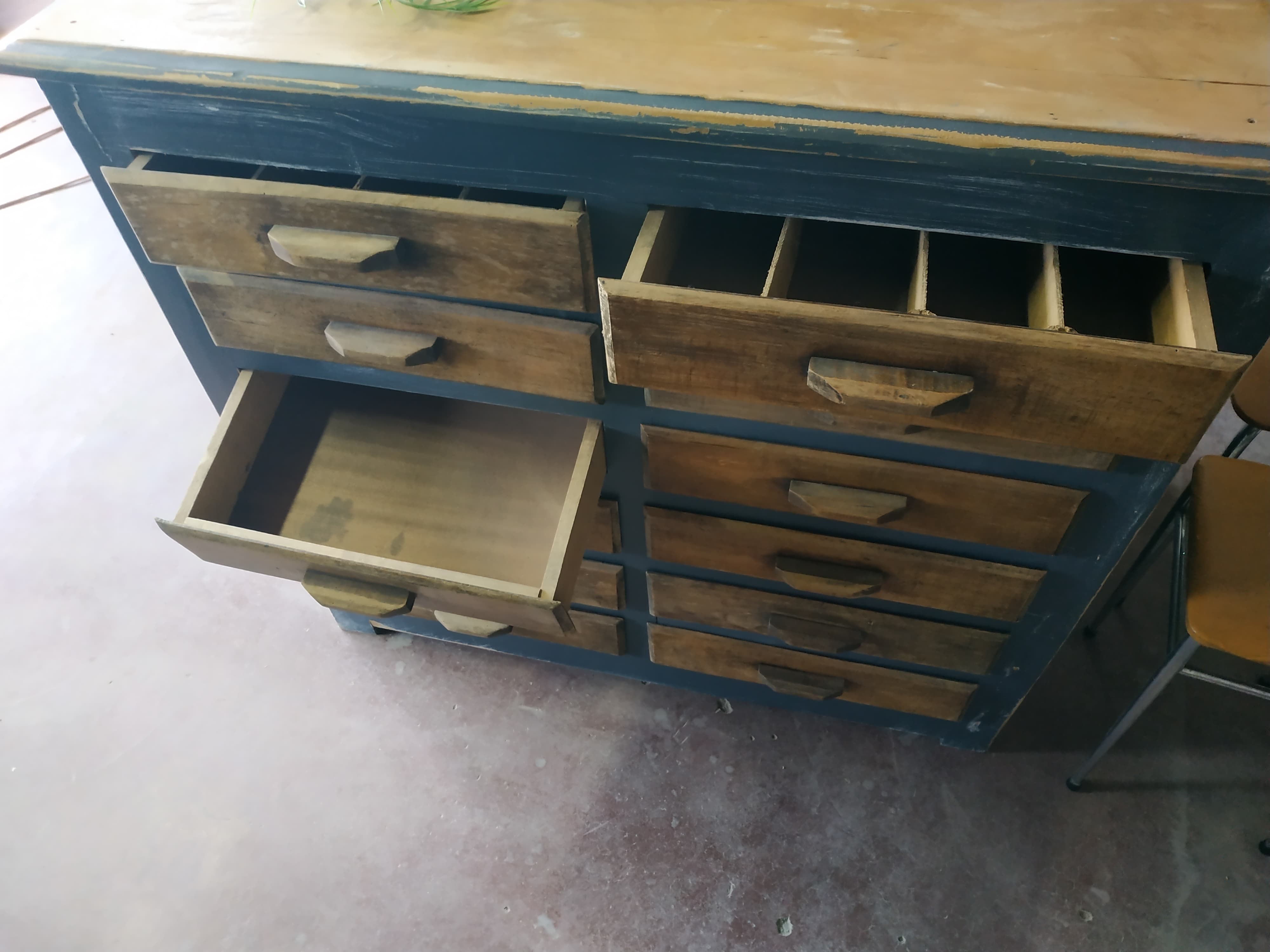 Comptoir de rangement