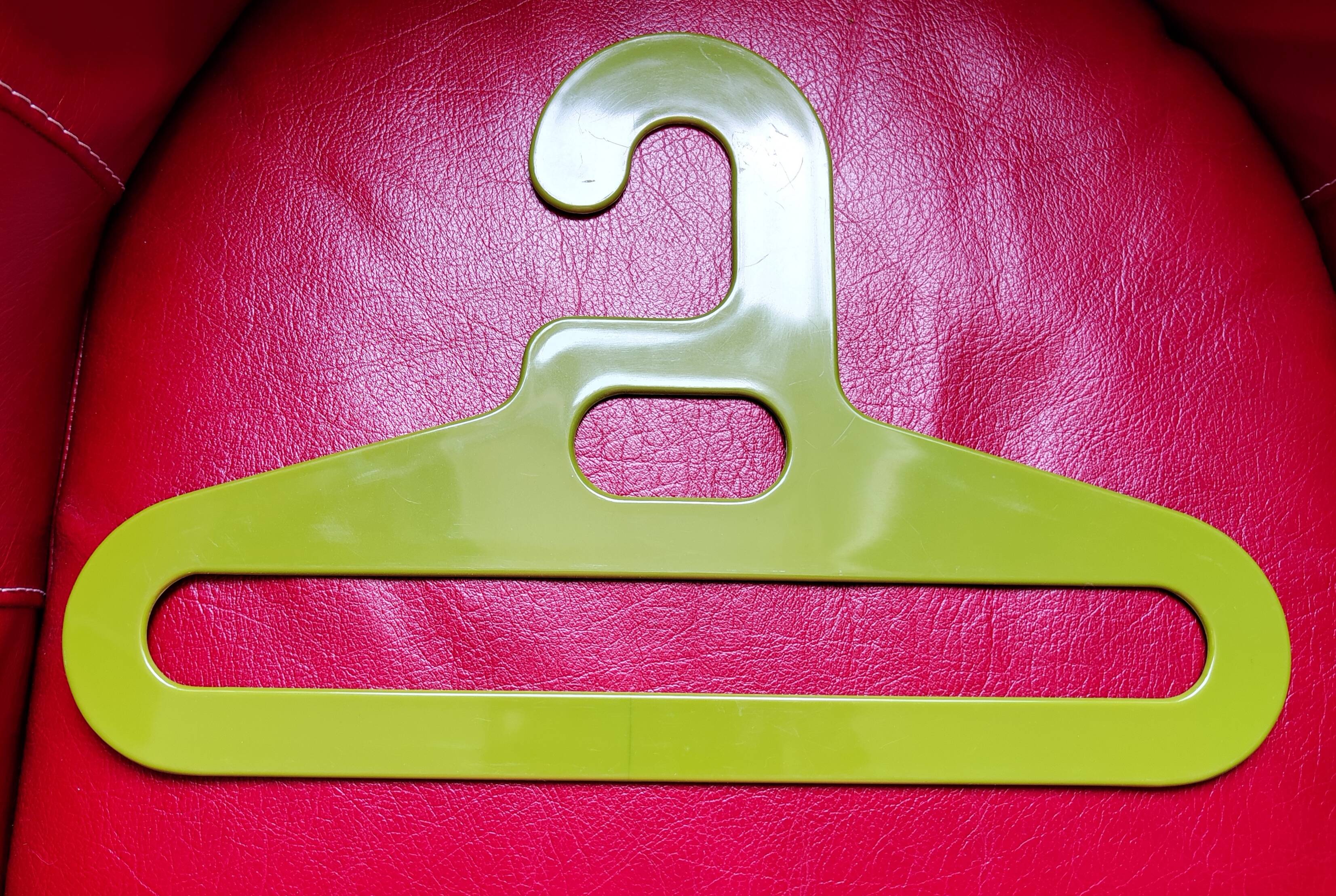 Vintage space age hangers from the 1970s
