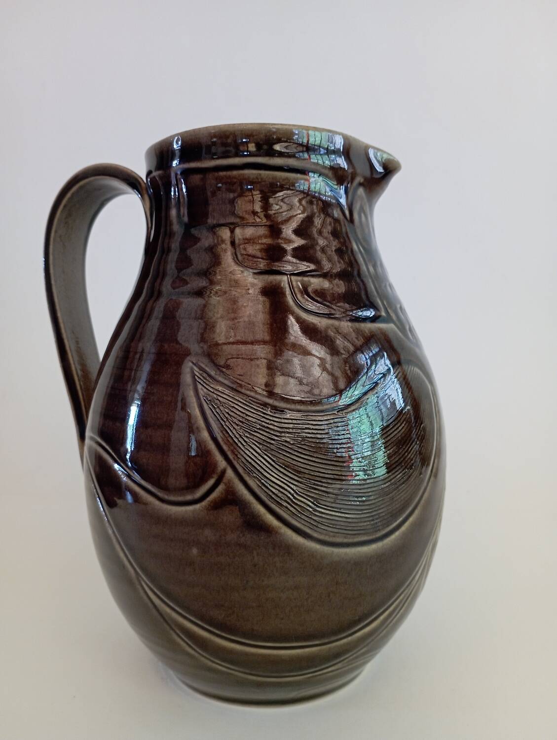 Owl ceramic jug