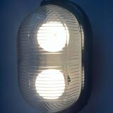 Wall Lamp Walnut Space Age Style Italian Modern Mid-Century by Achille Castiglioni for Flos, 1970s