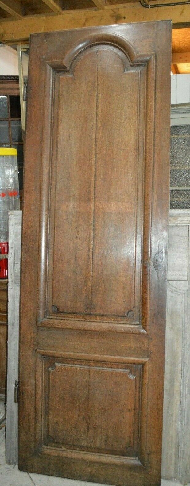 Oak communication door