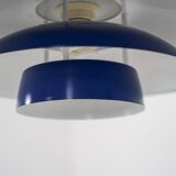 Elegant blue pendant light by Belux