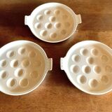 Snail plates le creuset vintage