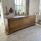 XXL golden oak craft furniture from the 50s