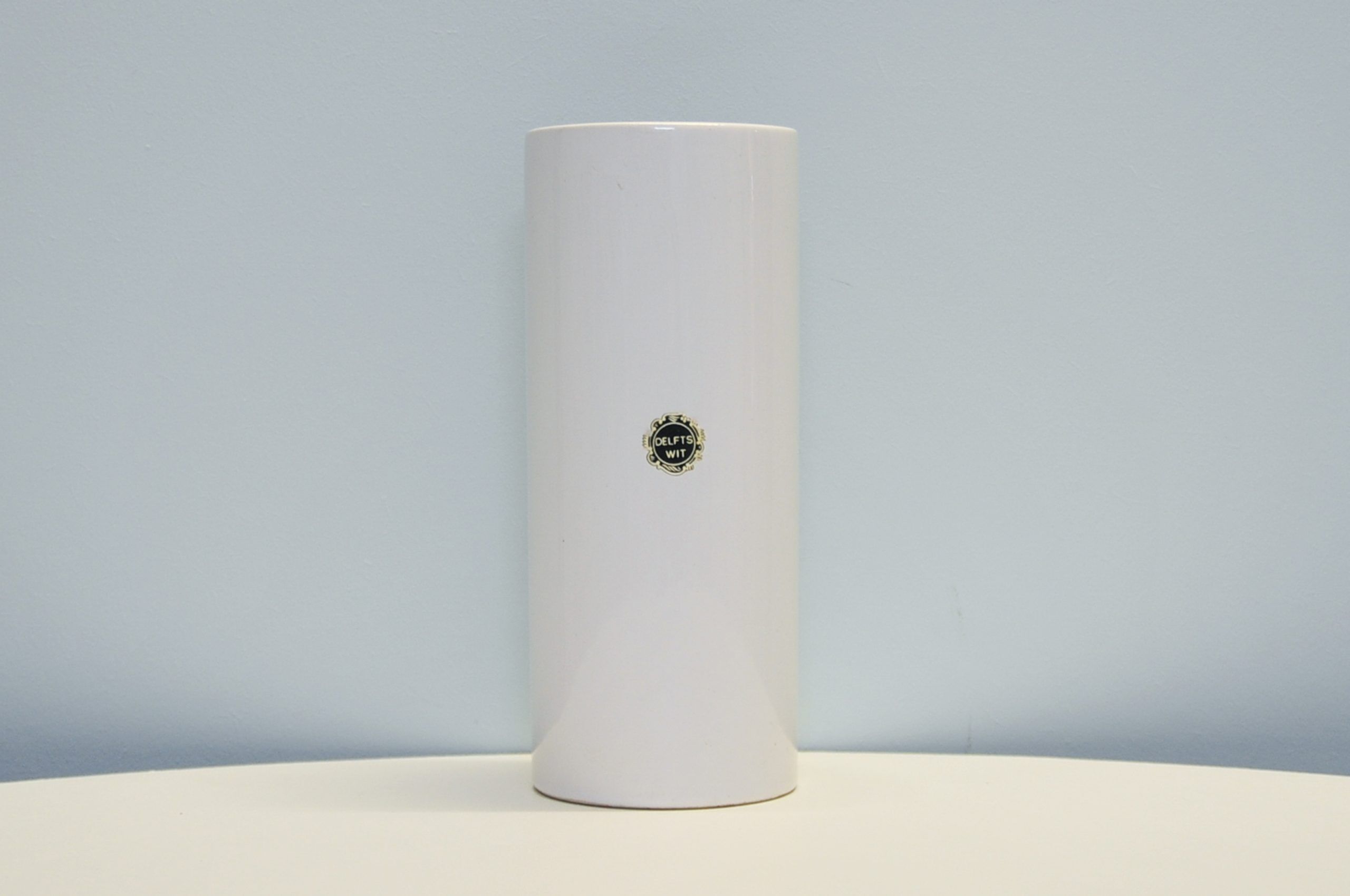 Vintage Delft white vase