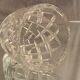 Vase en cristal taillé Saint Louis Baccarat bohême