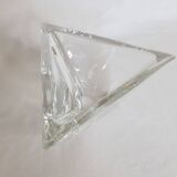 Empty Cup Pocket triangular glass signed