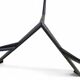 Philippe Starck / 1984 for François Mitterrand's private office / President M / black dining table frame / Baleri