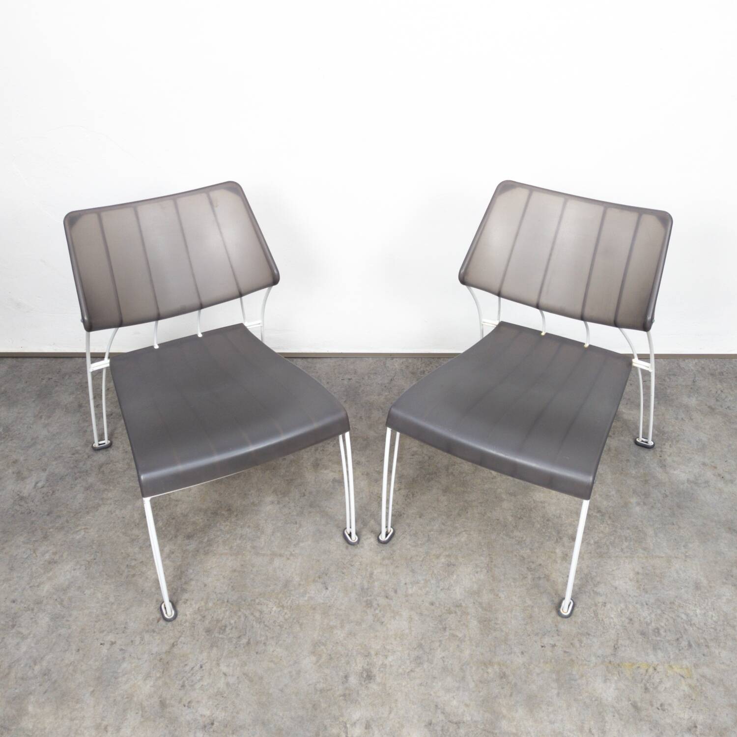 Pair of PS Hässlö outdoor lounge chairs by Monika Mulder for Ikea, 1990s