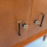 Vintage storage bookshelf René Gabriel Scandinavian style