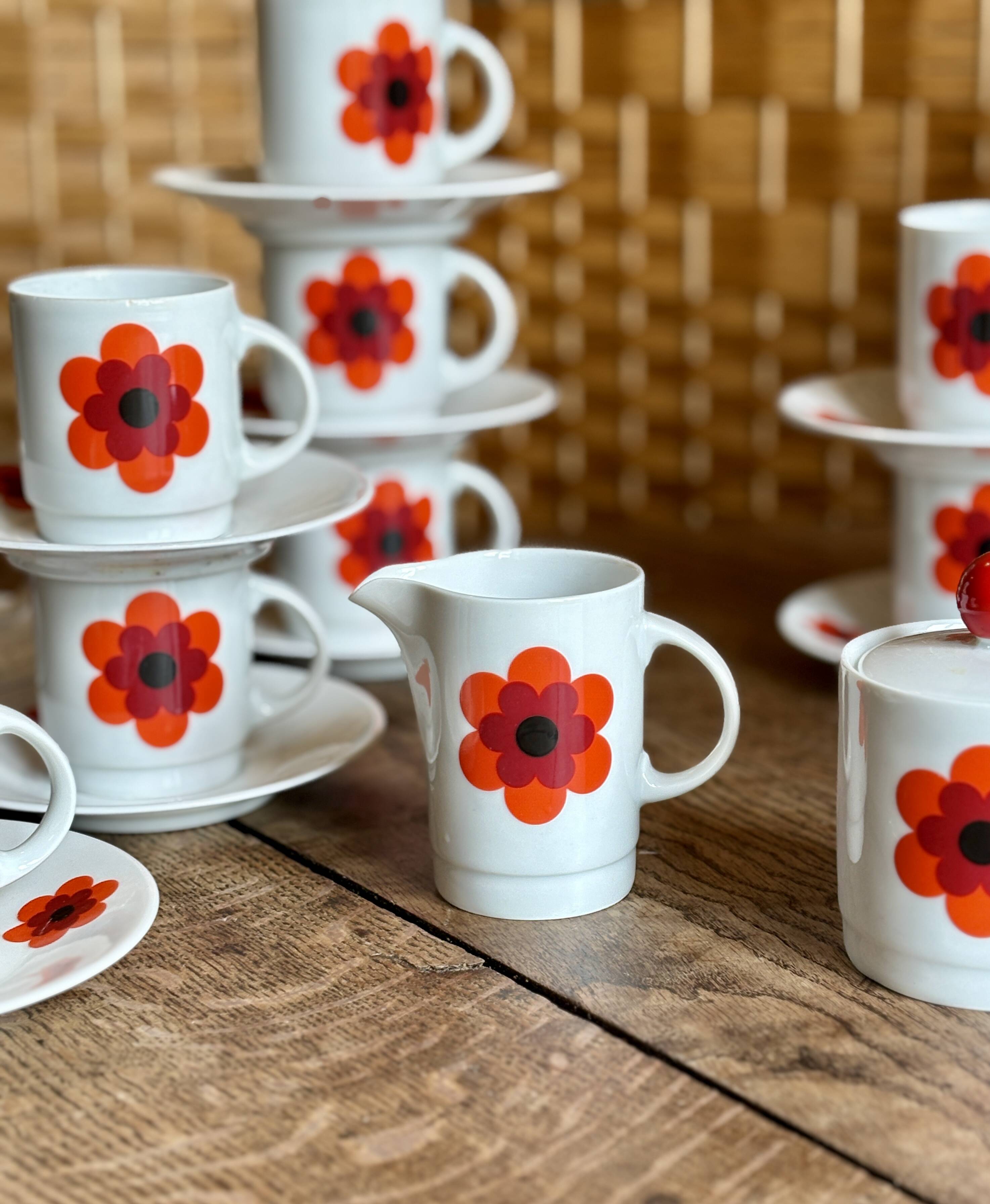 Vintage coffee service, Scherzer Bavaria