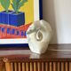 Sculptural alabaster table lamp, France 1980s