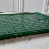 Ceramic top green and gold canning effect 50s