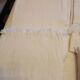 Set of 6 towels cotton i honeycomb fringes 1930 50