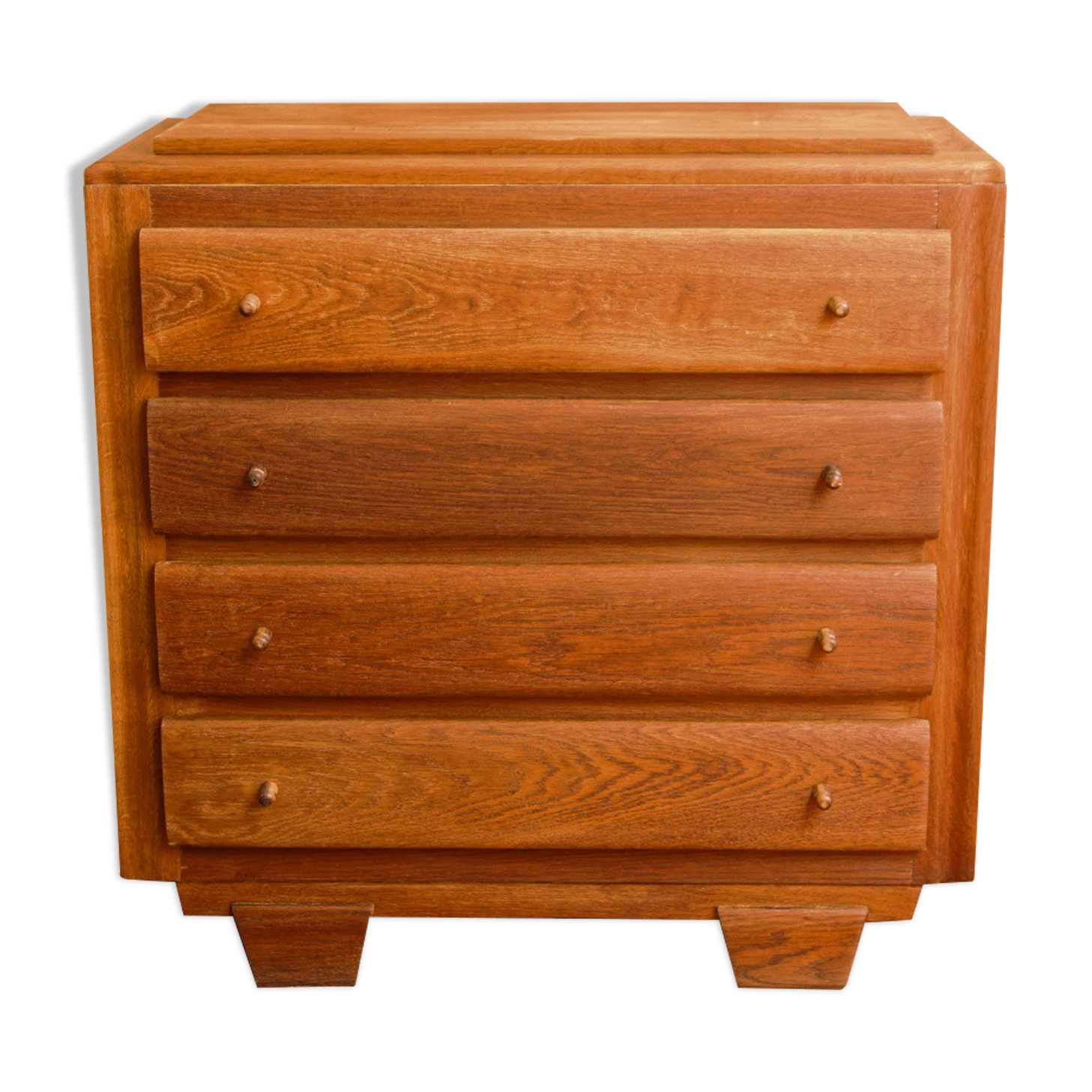 Chest of drawers light oak, 50s